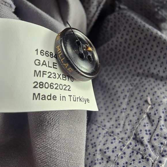 Peter Millar Pants Mens 40 Gray Gale Crown Crafted Stretch Chino Golf Casual New - Picture 14 of 14